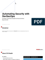 Automating Security With DevSecOps