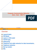 Computer Communication Networks (Sub., Code: 10EC71) : Unit-I