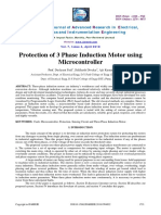 Protection of 3 Phase Induction Motor Using Microcontroller