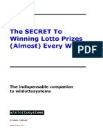 The Secret To Winning Lotto Prizes (Almost) Every Week