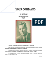 Neville Goddard at Your Command