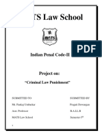 MATS Law School: Indian Penal Code-II