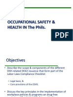 Occupational Safety & HEALTH IN The Phils