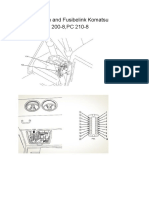 Fuse Location PC 200-8, PC 210-8