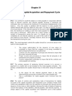 Audit of The Capital Acquisition and Repayment Cycle