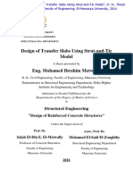 Design of Transfer Slabs Using Strut and Tie Model PDF
