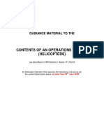 Contents of An Operations Manual (Helicopters) GM 2 PDF
