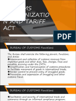 Customs Modernization & Tariff Act PDF