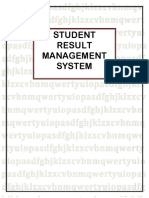 Student Result Management System