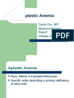 10.27.06 Cox Aplastic Anemia