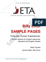 Billy Elliot Sample Page