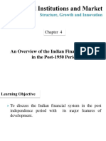 An Overview of The Indian Financial System in The Post-1950 Period