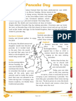 Pancake Day Differentiated Reading Comprehension Activity Ver 3