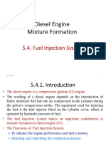 Diesel Engine Mixture Formation: 5.4. Fuel Injection System