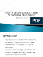 Piaget's Constructivist Theory