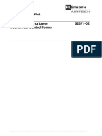 Gas Conditioning Tower Mechanical Control Forms 52371-02: Instruction Manual