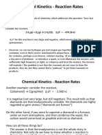 Chemical Kinetics - Reaction Rates