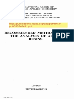 Analysis of Alkyd Resins