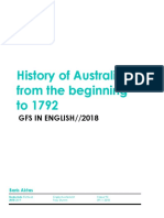 Australia History To 1792