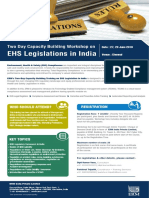 EHS Legislations