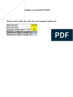 Rigid Length Calculation