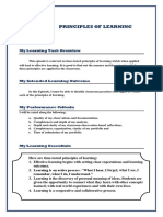 Principles of Learning: FS2 Field Study