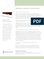 Prenatal Genetic Counseling