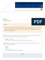 Pronouns Rules PDF