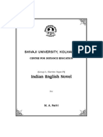 M. A. Part-I Opt. English Indian English Novel