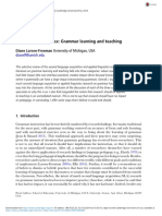 Larsen-Freeman Study On Grammar