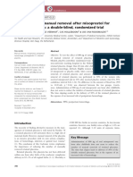 No Reduction of Manual Removal After Misoprostol For Retained Placenta: A Double-Blind, Randomized Trial