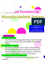 Function of Muscular System
