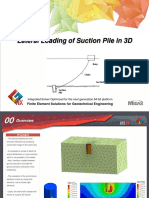 Lateral Loading of Suction Pile in 3D 1488918612