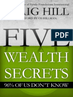 Five Wealth Secrets 96% of Us D PDF