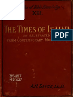 The Life and Times of Isaiah As Illustrated by Contemporary Monuments 1889 PDF