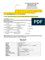 the following questions.: Thời gian làm bài 120 phút (Không kể thời gian phát đề)