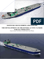 The Development of The Double Acting Tanker For Ice Operation