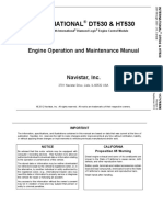 Manual de Operacion y Mantenimiento de Motor DT 530 y HT 530