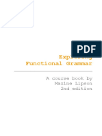 Lipson M. - Exploring Functional Grammar PDF