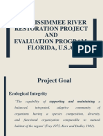 The Kissimmee River Restoration Project AND Evaluation Program, Florida, U.S.A