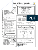 s6 05-09-18 - Study Guide-Linear Functions