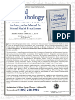 An Interpretive Manual For Mental Health Practitioners: Annette Poizner, MSSW, E .D., RSW