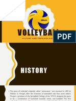 Volleyball: History and Terminologies