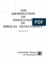 Desmond Ford - Abomination of Desolation in Biblical Eschatology-Univ PR of Amer