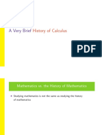 History of Calculus