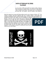 Fun With Ettercap Filters Irongeek: Revised February 16, 2008 Page 1 of 6