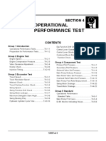 Operational Performance Test: Section 4
