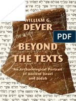 BEYOND THE TEXT, AN ARCHAEOLOGICAL PORTRAIT OF ANCIENT ISRAEL AND JUDAH - William G. Dever PDF