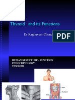 Thyroid and Its Functions: DR Raghuveer Choudhary