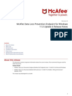 Mcafee Data Loss Prevention Endpoint For Windows 11.0 Update 6 Release Notes